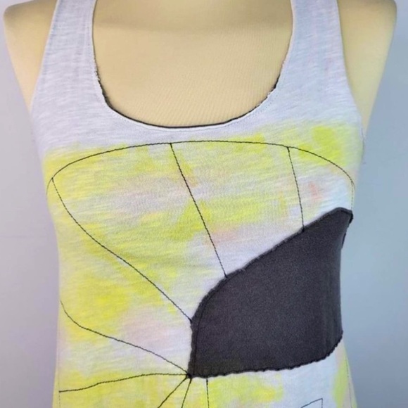 OOAK Size Small HEEL Athens Lab Tank Art Dress from Hellas Greece - Picture 7 of 10